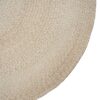 Pyöreä pyörre matto beige