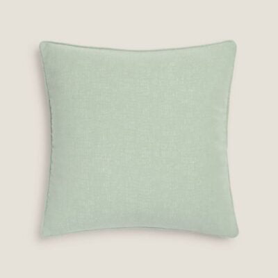 Textura Prim tyynynpäällinen vihreä, yksivärinen, samettia