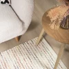 Yoko villamatto valkoinen/värikäs