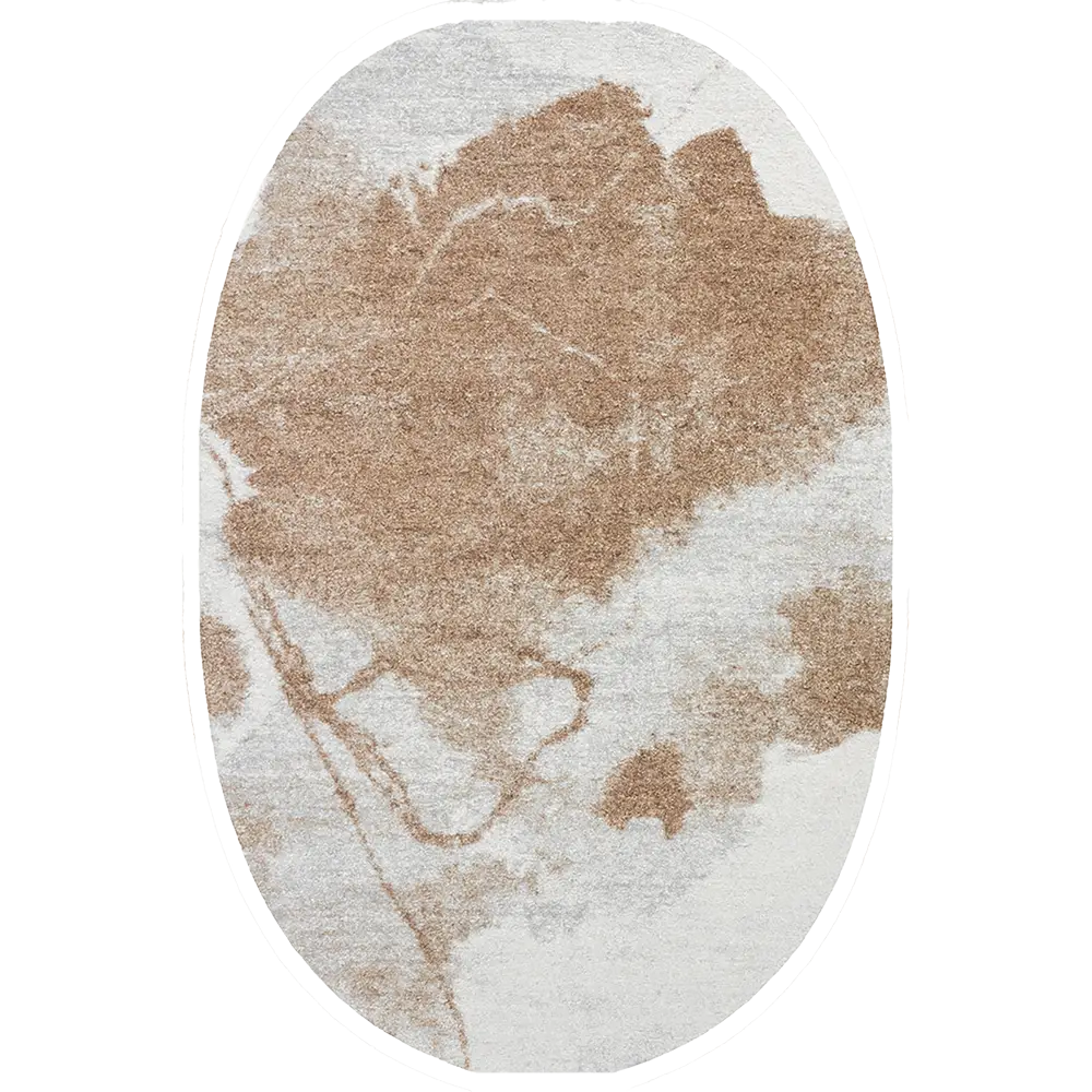 Roosa muotomatto ovaali