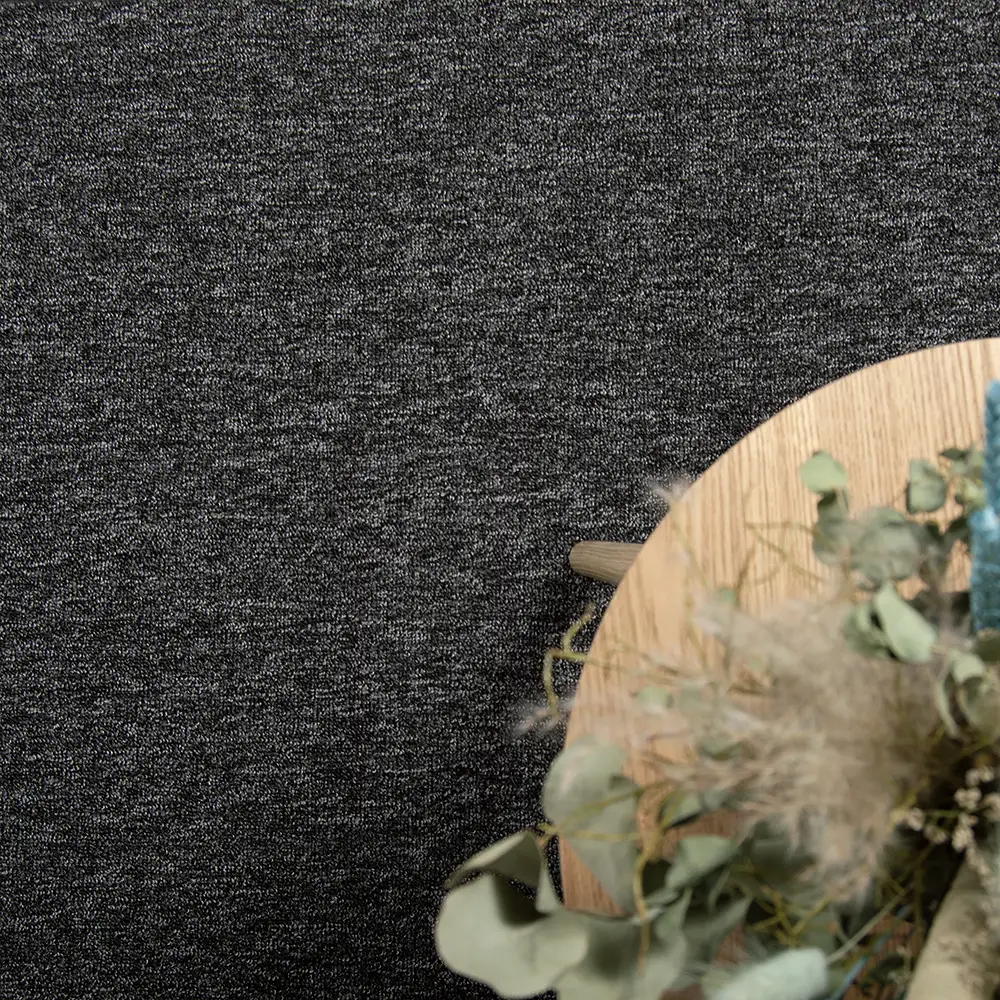 Carina kumipohjainen matto musta-harmaa