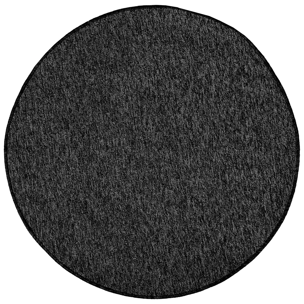 Carina kumipohjainen matto musta-harmaa