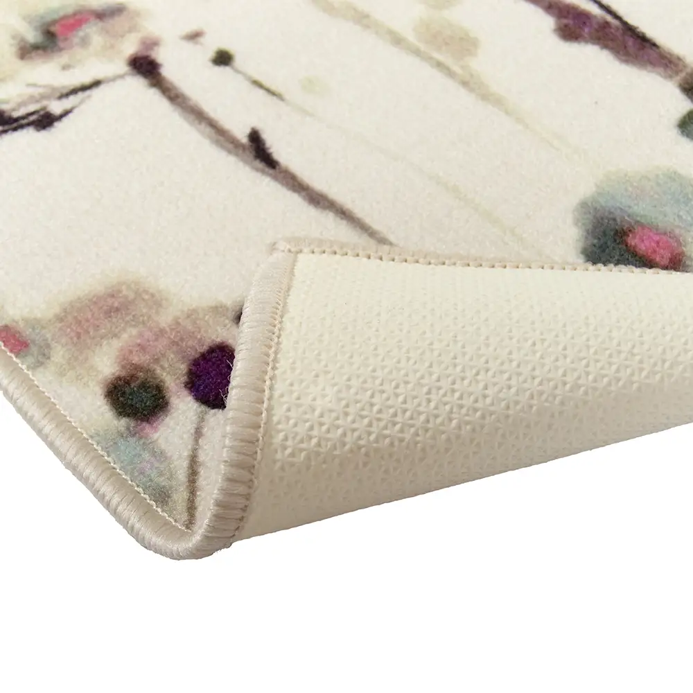 Venla kumipohjainen matto pysyy paikallaan