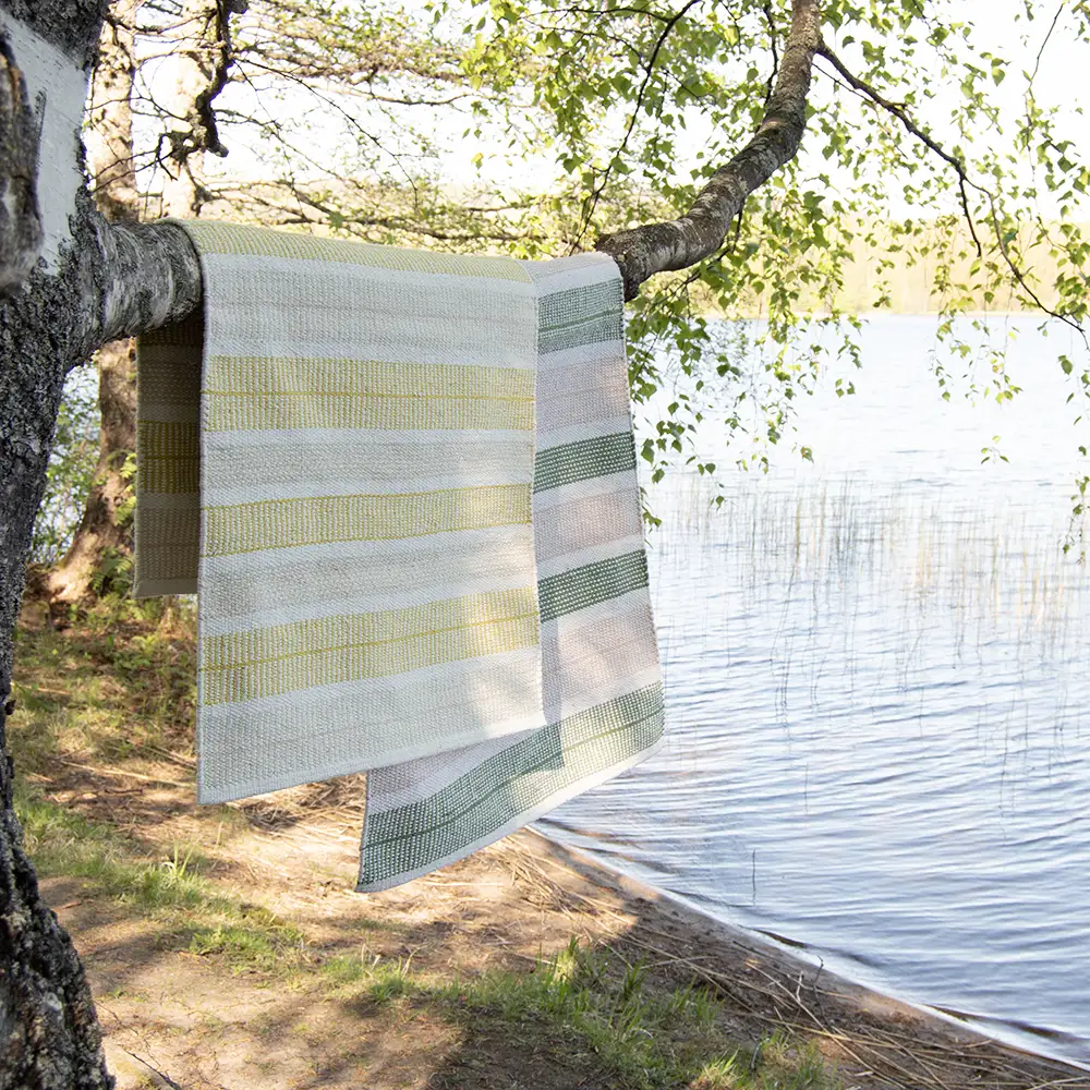 Foksi puuvillamatto beige-keltainen - Image 6