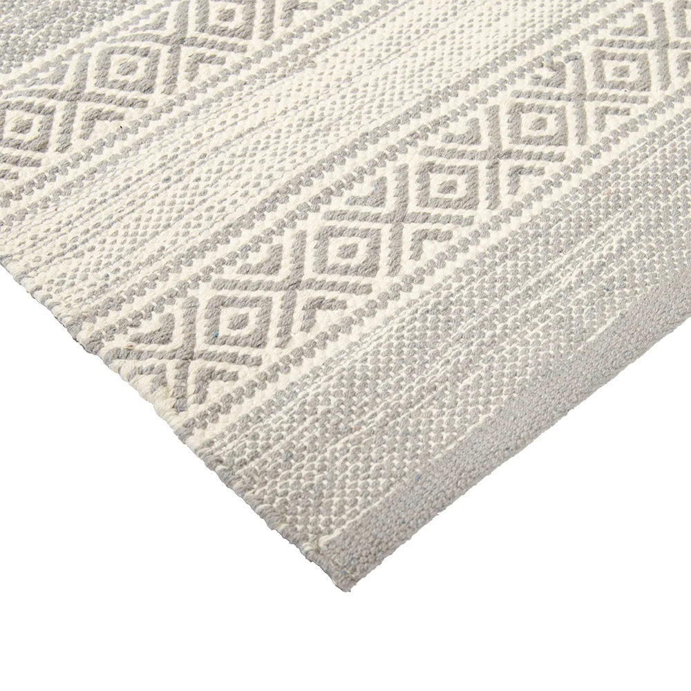 Jokilahti puuvillamatto harmaa - Image 3