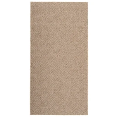 Selja kumipohjainen matto beige