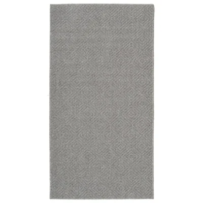 Selja kumipohjainen matto harmaa Selja mittatilausmatto harmaa