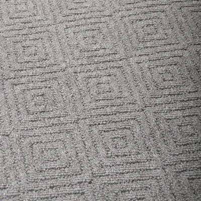 Selja kumipohjainen matto harmaa