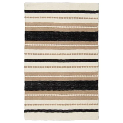 Heinävesi puuvillamatto beige sopii kotiin ja mökille